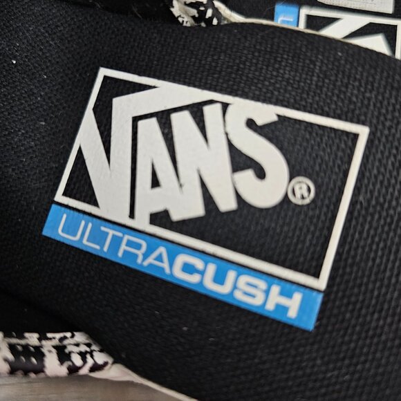 Vans Mule Sf Snake Marshmallow Slip-On Ultracush Black And White Sneaker Shoe - Picture 11 of 11